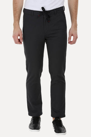 Elastic Waistband Pull On Chinos