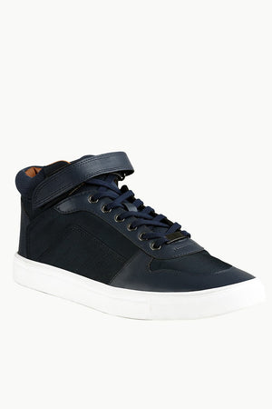 High Ankle Velcro Strap Plimsolls