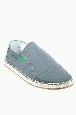 Mens Grey Cut N Sew Espadrilles