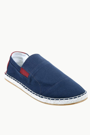 Mens Navy Cut N Sew Espadrilles