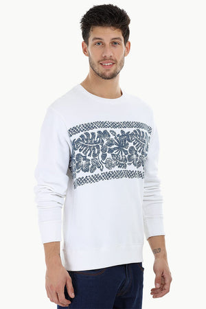 Aloha Printed Sweatshirt