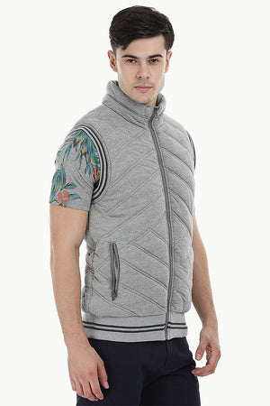 Classic Quilted Varsity Jacket