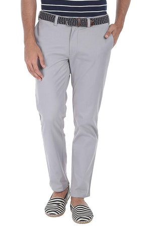 Stretchable Washed Cotton Peach Twill Chino Pants