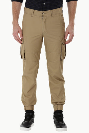 Twill Cuff Jogger Cargo Pants