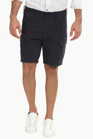 Anchor Grey Rugged Cargo Shorts