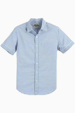 Baby Blue Gingham Check Shirt