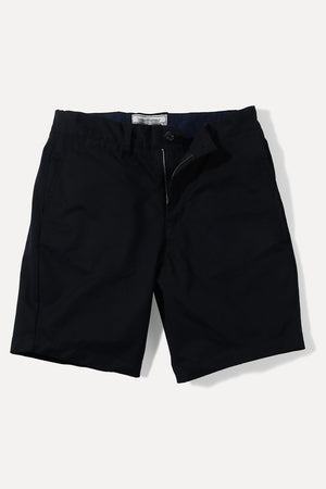 Black Twill Summer Chino Shorts