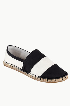 Block Striped Espadrilles