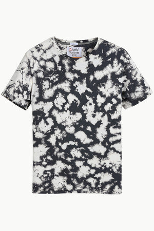 Blotch Effect Tie Dye T Shirt