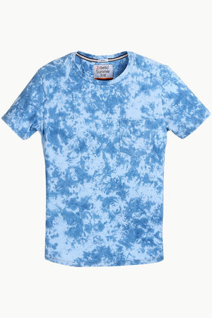 Blotch Effect Tie Dye T-Shirt
