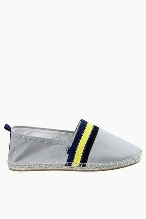 Men's Grey Cut N' Sew Canvas Espadrilles