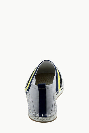Men's Grey Cut N' Sew Canvas Espadrilles