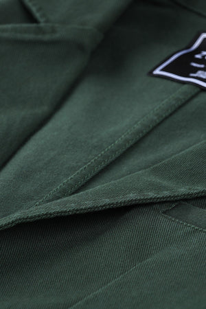 Men's Seaweed Green Twill Blazer