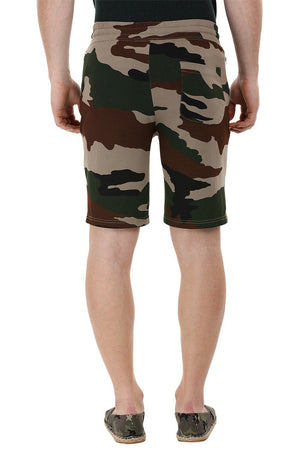 Camo Knitted Workout Shorts