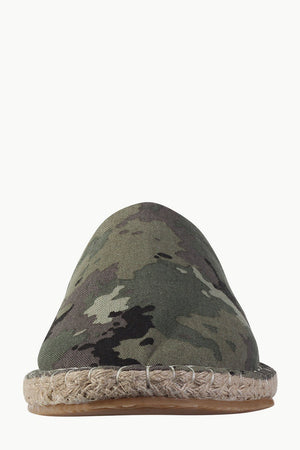 Camo Print Slip On Espadrilles