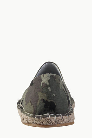 Camo Print Slip On Espadrilles