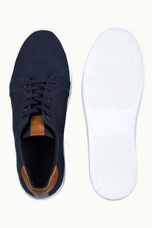 Canvas Lace Up Plimsolls