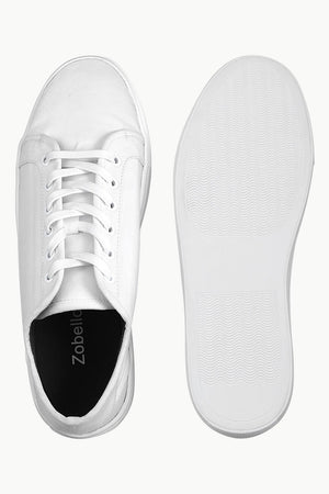 Canvas Lace Up Plimsolls