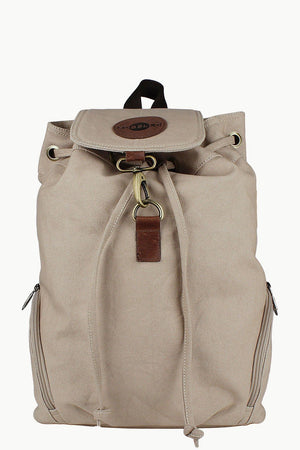 Casual Dyed Canvas Backpack