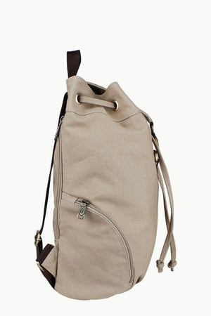 Casual Dyed Canvas Backpack