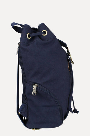 Casual Dyed Canvas Backpack