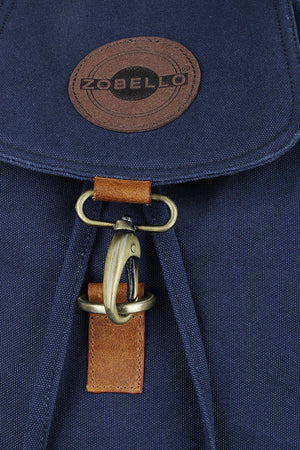 Casual Dyed Canvas Backpack