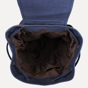 Casual Dyed Canvas Backpack