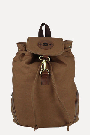 Casual Dyed Canvas Backpack