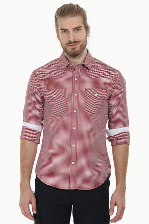 Casual Gingham Shirt