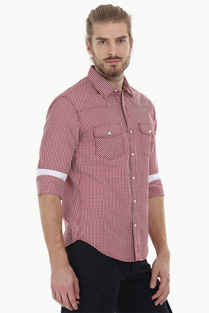 Casual Gingham Shirt