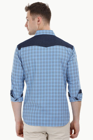 Casual Glen Plaid Shirt