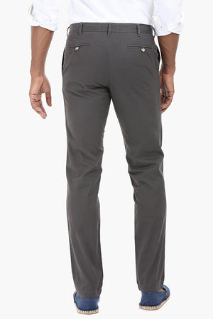 Buy online Grey Cotton Flat Front Casual Trousers from Bottom Wear for Men  by Old Grey for ₹660 at 70% off | 2024 Limeroad.com