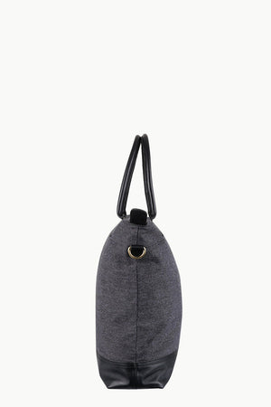 Charcoal Twill Urban Tote Bag