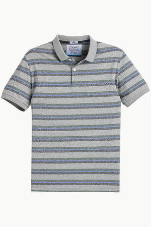 City Striped Polo T-Shirt