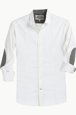 White Cotton Stretch Shirt