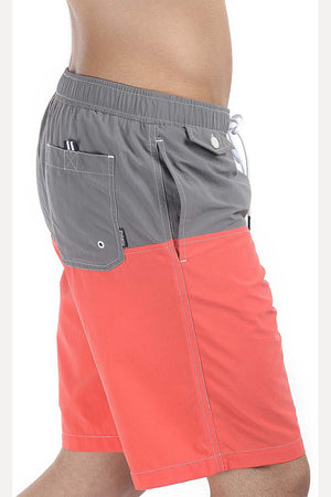 Bright Color Block With 9'' Inseam