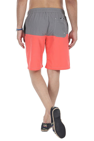 Bright Color Block With 9'' Inseam