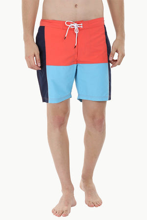 Solid Cut & Sew Swimshorts