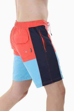 Solid Cut & Sew Swimshorts