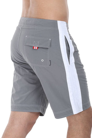Contrast Side Panel Quickdry Swimshorts