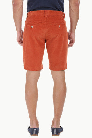 Slight Stretch Cord Slim Fit Shorts
