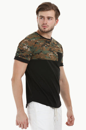 Cut N Sew Camo T-Shirt