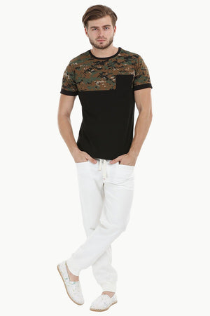 Cut N Sew Camo T-Shirt