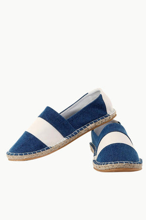 Cut N Sew Indigo Denim Espadrilles
