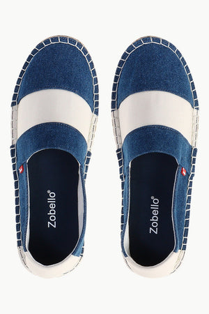 Cut N Sew Indigo Denim Espadrilles