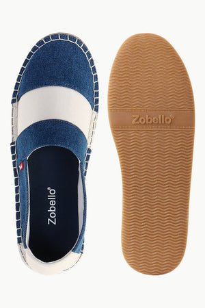 Cut N Sew Indigo Denim Espadrilles