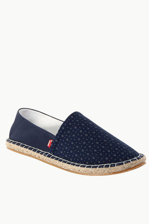 Cut N Sew Navy Print Espadrilles