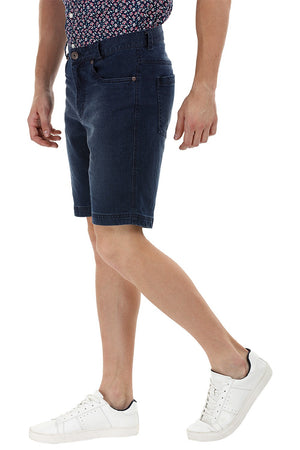 Dark Wash Indigo Denim Shorts