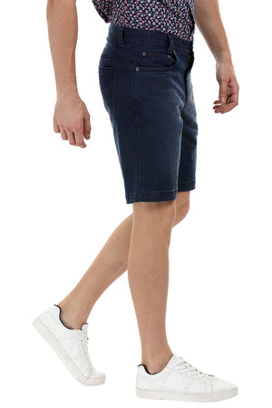 Dark Wash Indigo Denim Shorts