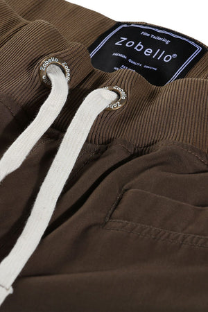 Drawcords Olive Cuff Joggers